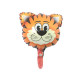 Globo diseño tigre 30x25 cm