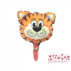 Globo diseño tigre 30x25 cm