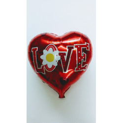 Globo corazon "love" 45cm