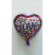 Globo de foil &quot;love&quot; 45 cm