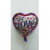 Globo de foil "love" 45 cm