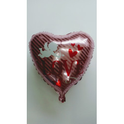 Globo de foil "love Cupido"