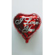 Globo de foil &quot;I love you&quot; 45 cm