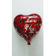 Globo foil &quot;I love you&quot; 45 cm