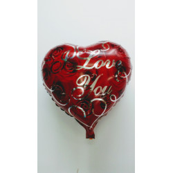 Globo foil "I love you" 45 cm