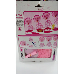 Guirnalda de Globos "bebe" rosa