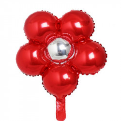 Globo margarita 45cm rojo