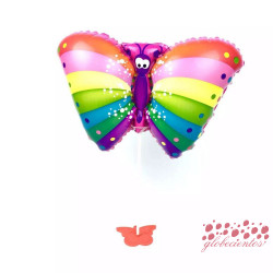 Globo diseño mariposa 40 cm