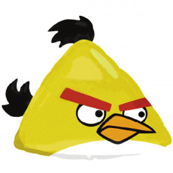 Globo Angry Birds amarillo