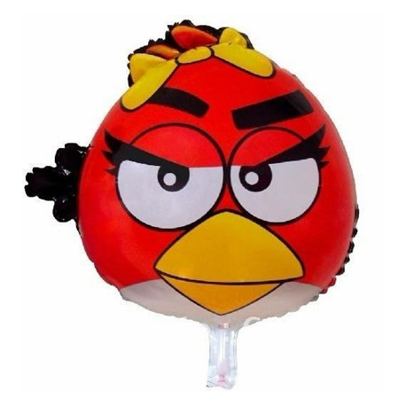 Globo Angry Birds rojo