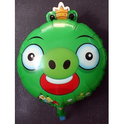 Globo Angry Birds verde