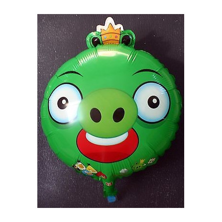 Globo Angry Birds verde