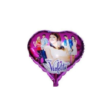 Globo corazón "Violetta"