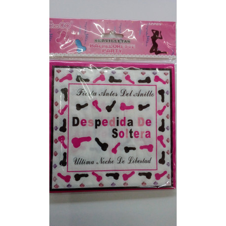 Servilletas Despedida de soltera