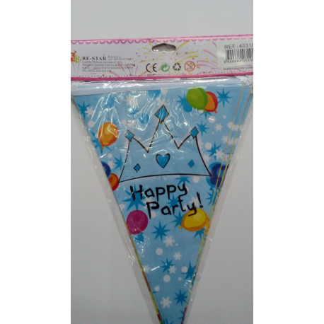 Banderines "Happy party"