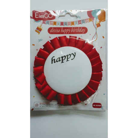 Divisa "Happy Birthday"