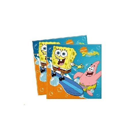 Servilletas "Bob Esponja"