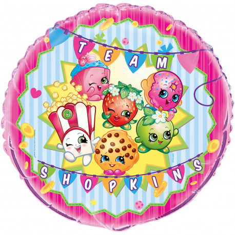 Globo de foil "Team Shopkins"