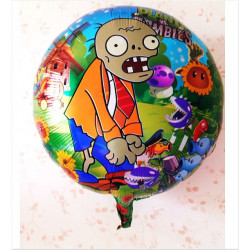 Globo foil "Plants vs Zombies"