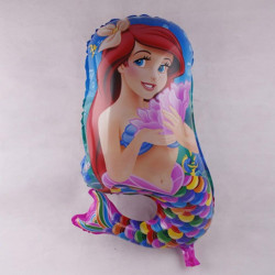 Globo de foil "Ariel" 63x35 cm