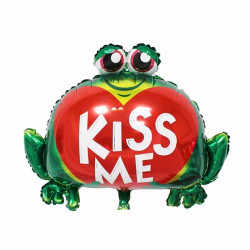 Globo foil "Rana kiss me"