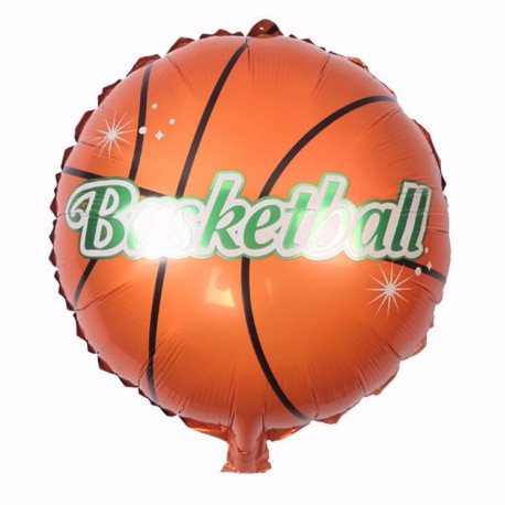 Globo foil "BASKETBALL"