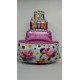 Globo foil &quot;TARTA MINNIE&quot; rosa