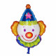 Globo foil &quot;PAYASO&quot; 80x63 cm azul