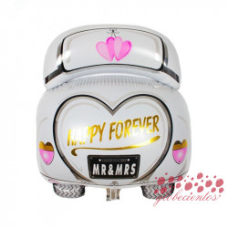 Globo diseño coche 63x50 cm