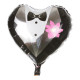 Globo diseño traje novio 45 cm