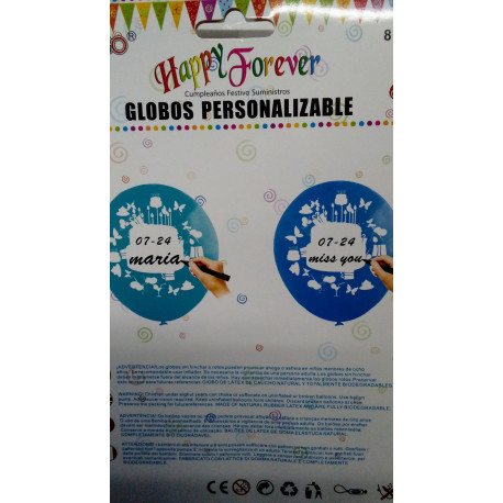 Globos PERSONALIZABLES