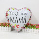 Globo corazón &quot;Te Quiero Mamá!&quot; 45 cm