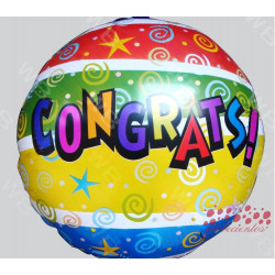 Globo "Congrats!" 45 cm