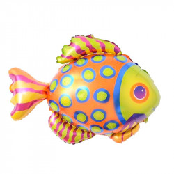 Globo pez tropical, 85x70 cm