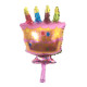Globo "Happy Birthday" tarta, 36x26 cm Globo "Happy Birthday" tarta, 36x26 cm