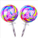 Globo "Happy Birthday" caramelo, 118x64 cm Globo "Happy Birthday" caramelo, 118x64 cm