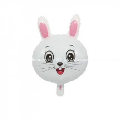 GLOBO CABEZA CONEJO 45 CM