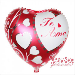 Globo corazón "Te Amo" 45 cm