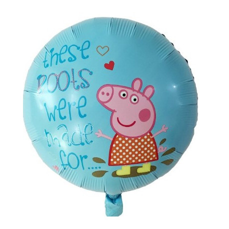 globo peppa pig RED. 45CM