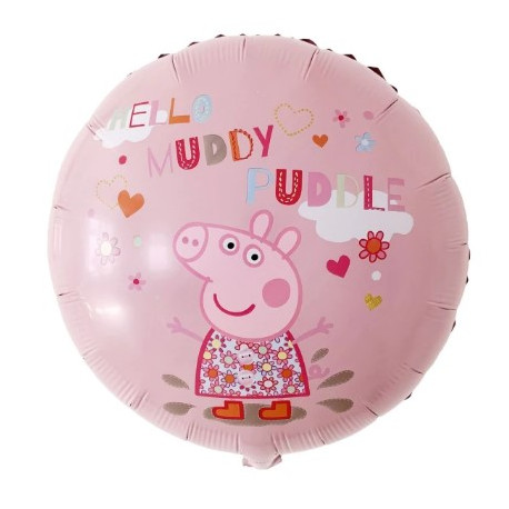 globo peppa pig RED. 45CM