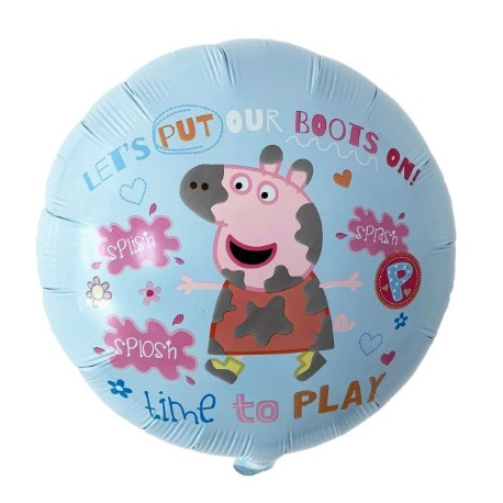 globo peppa pig RED. 45CM
