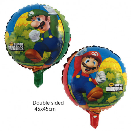 globo SUPER MARIO  RED. 45CM