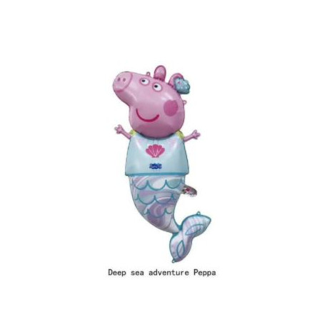 peppa pig sirenita 40x91 cm