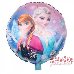 Globo Frozen Elsa, Anna y Olaf. 45 cm