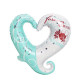 Globo "Forever Always Love" silueta corazón 45 cm Globo "Forever Always Love" silueta corazón 45 cm