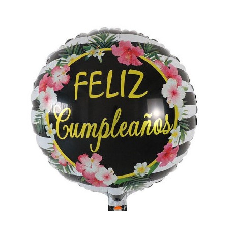 GLOBO FELIZ CUMPLEAÑOS 45 CM
