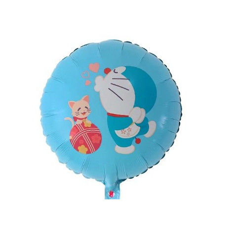 GLOBO DORAEMON AZUL 45 CM