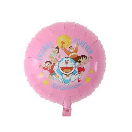 GLOBO DORAEMON ROSA 45 CM