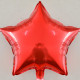 Globo estrella rojo 45 cm