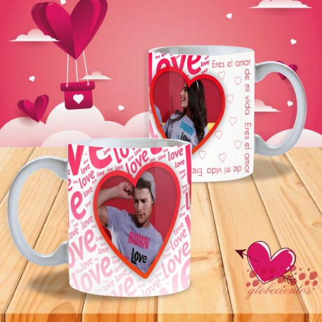 Tazas love personalizada